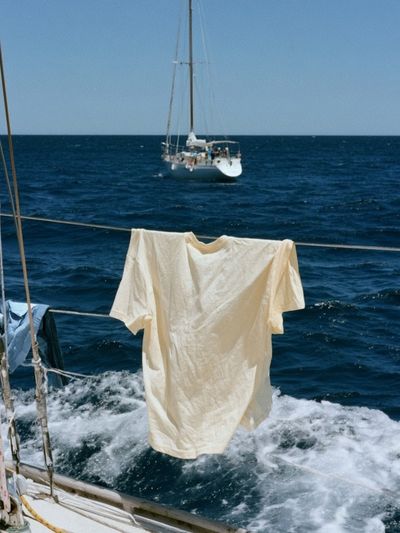 Sailing Laundry at Sea Poster.