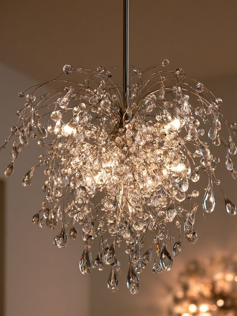 Crystal Chandelier Photography Poster. poster detail