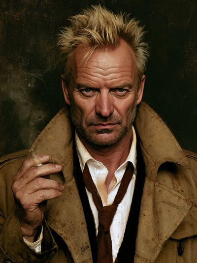 Detective Portrait Photography Poster.