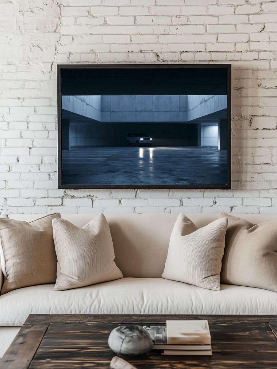 Range Rover Garage Photography Poster. room preview