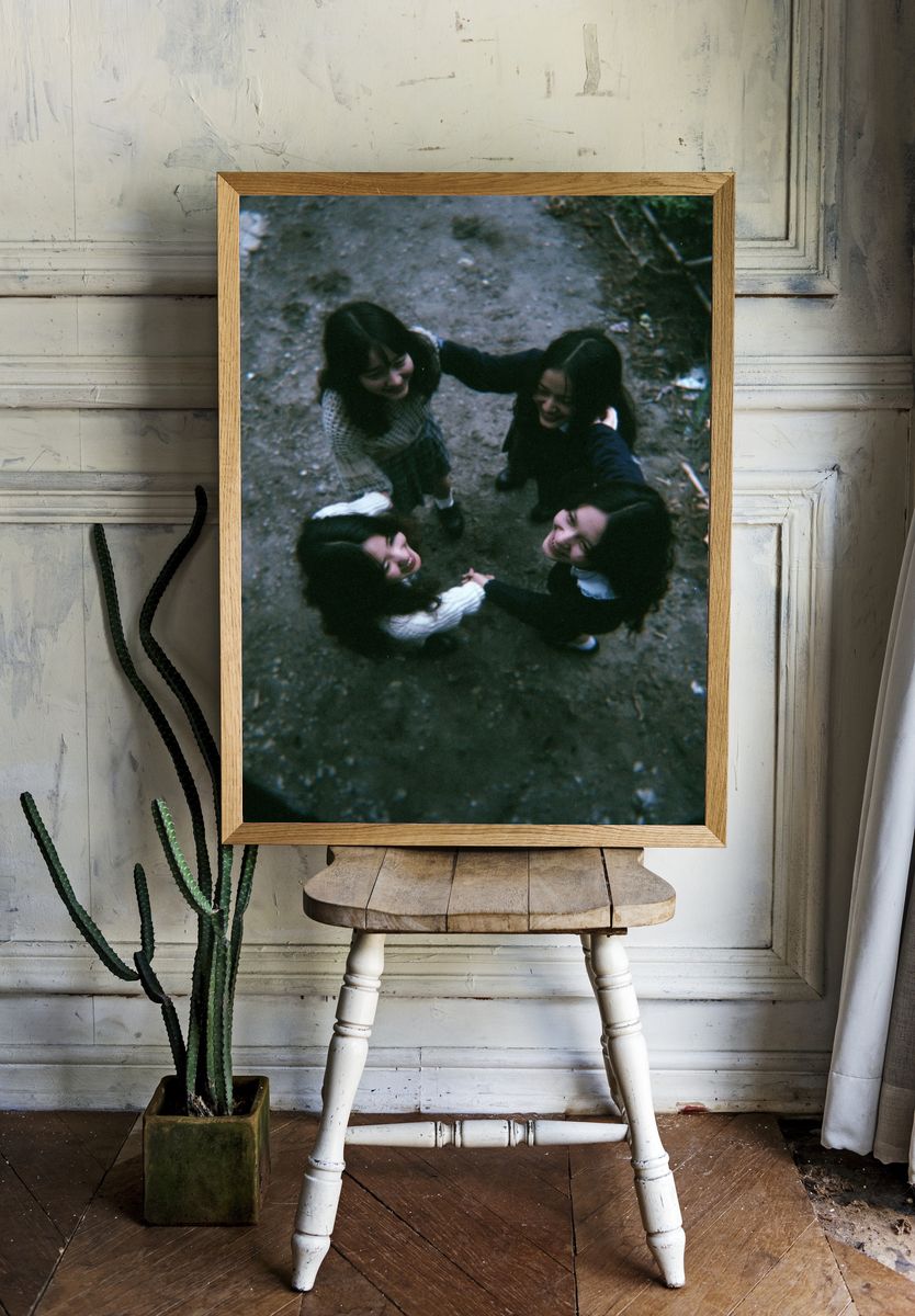 Friends Circle Photography Poster. — room view 1
