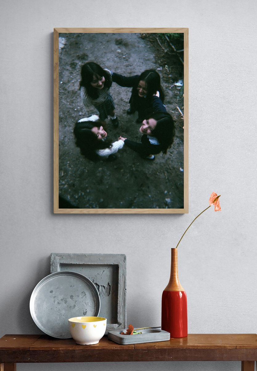 Friends Circle Photography Poster. — room view 3