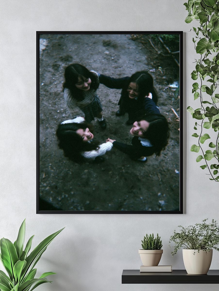 Friends Circle Photography Poster. — room view 4