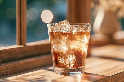 Whiskey on Ice Photography Poster.