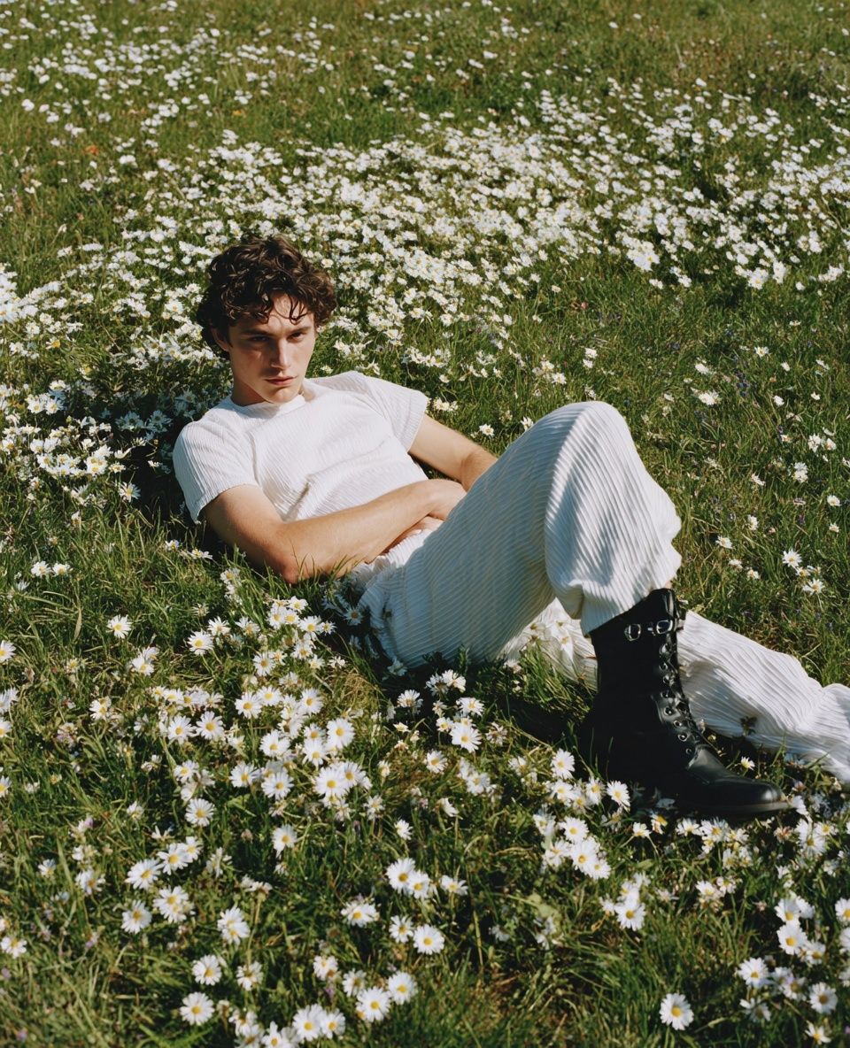 Meadow Portrait Photography Poster. poster detail