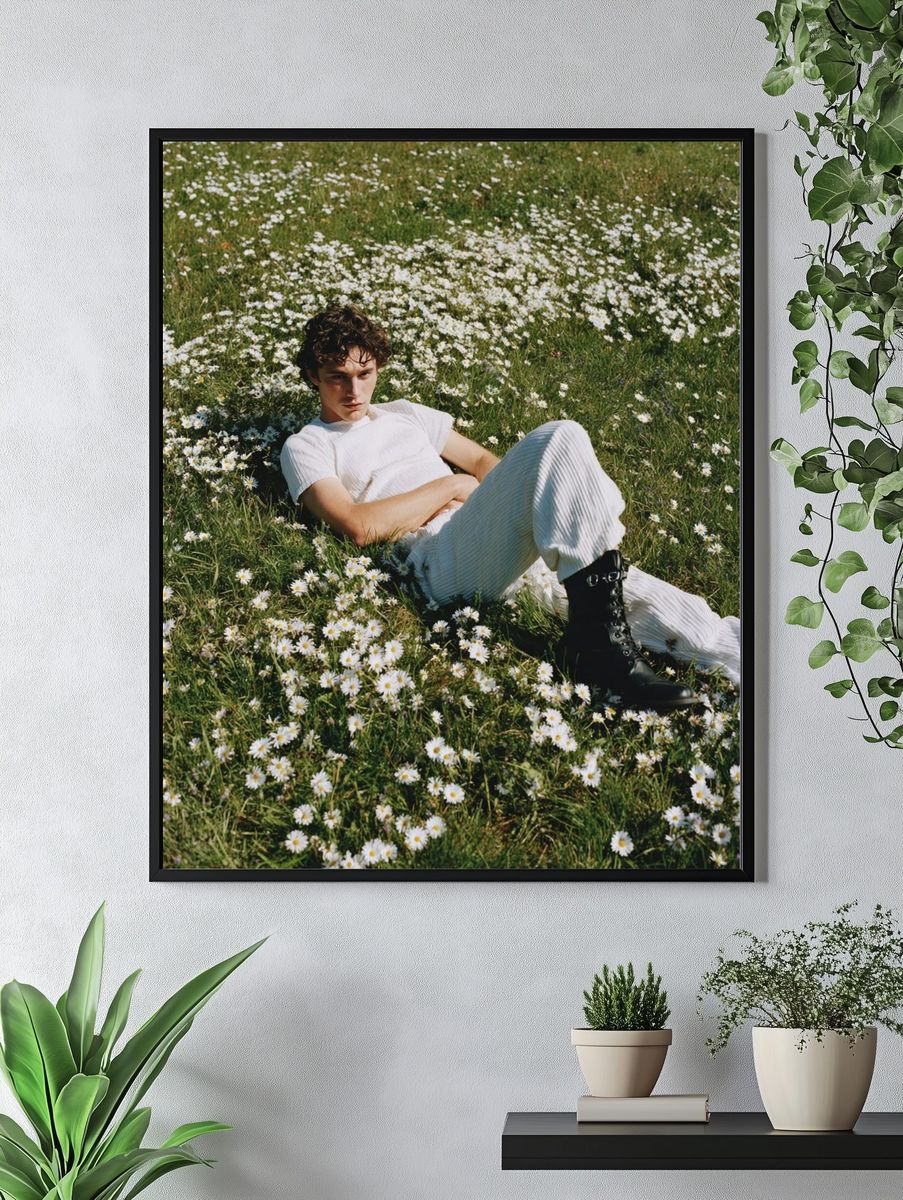 Meadow Portrait Photography Poster. — room view 4