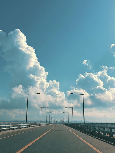 Open Road Bridge Photography Poster. poster