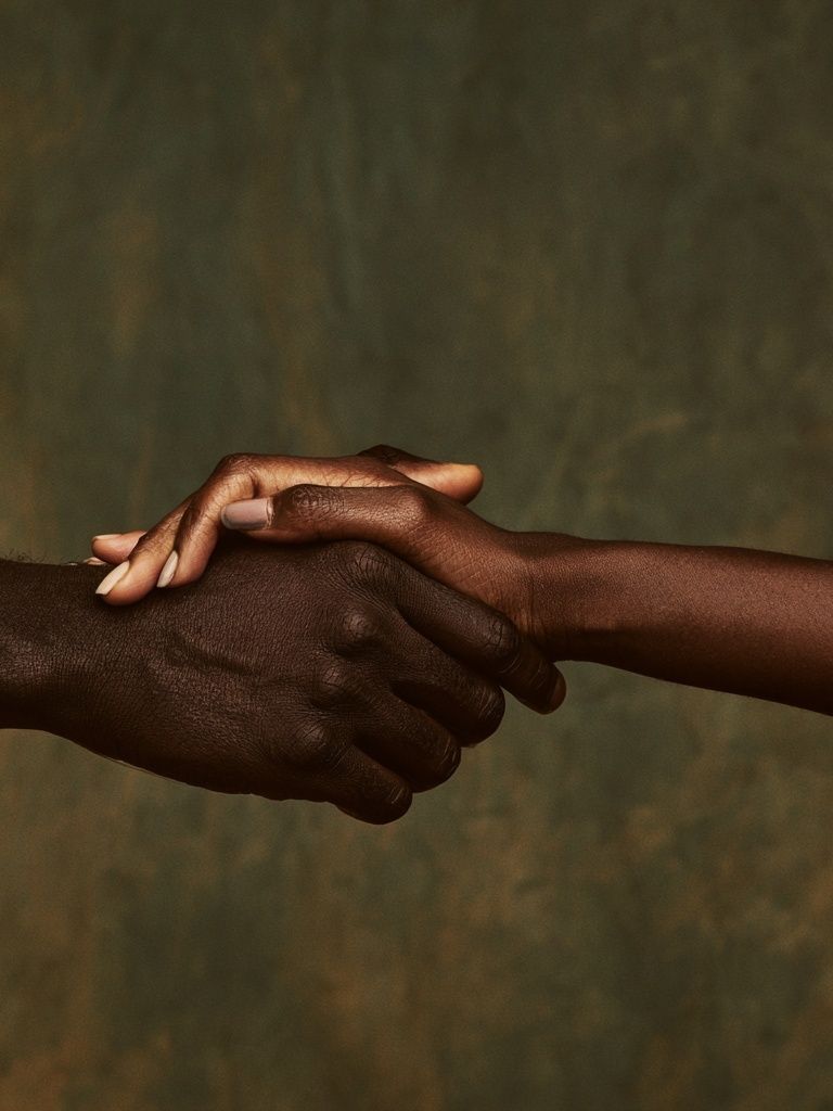 Hands of Unity Photography Poster. poster — photography art