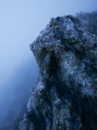 Blue Rock Texture Photography Poster.