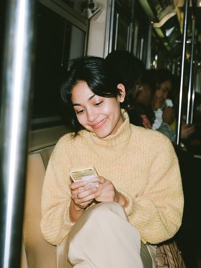Subway Smile Photography Poster.