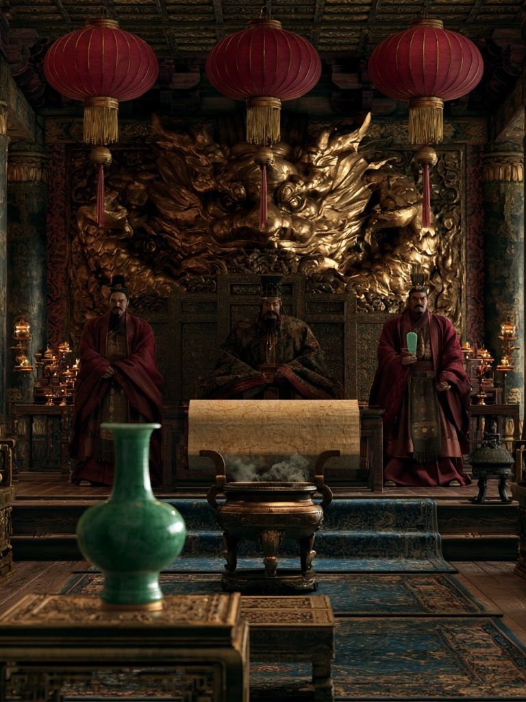 Imperial Throne Hall Photography Poster. poster — photography art