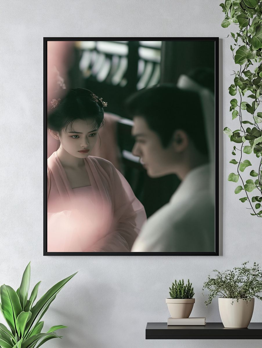 Romantic Period Portrait Photography Poster. — room view 4