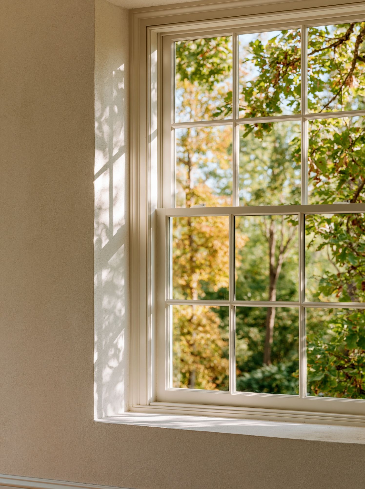 Sunlit Window View Photography Poster. poster — photography art