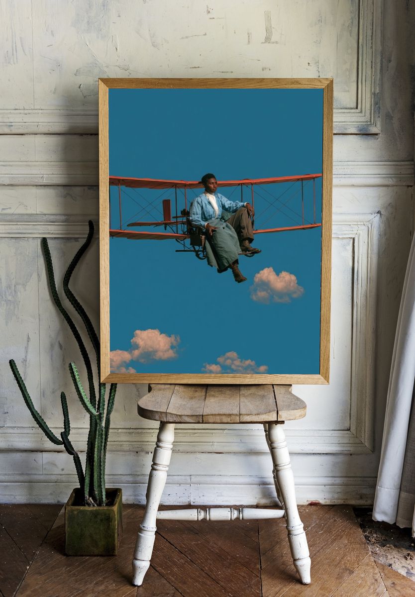 Dream Flight Photography Poster. — room view 1