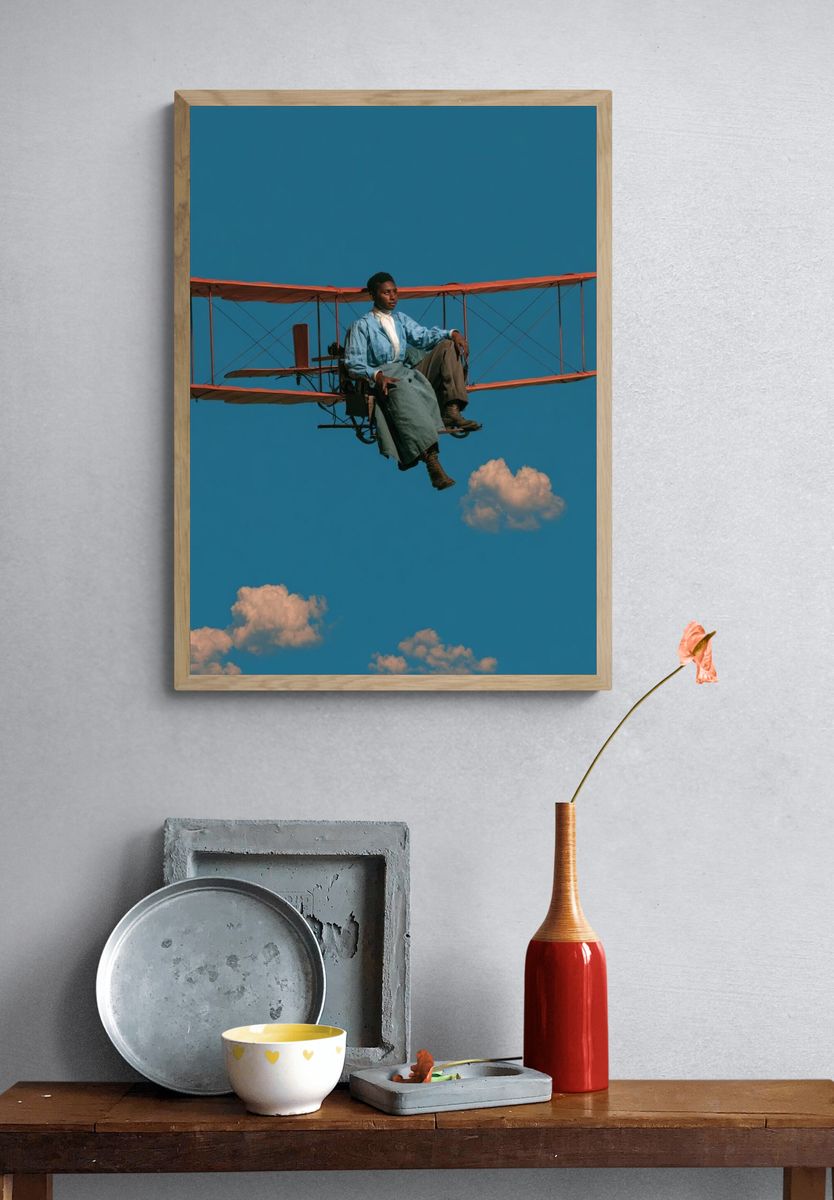 Dream Flight Photography Poster. — room view 3