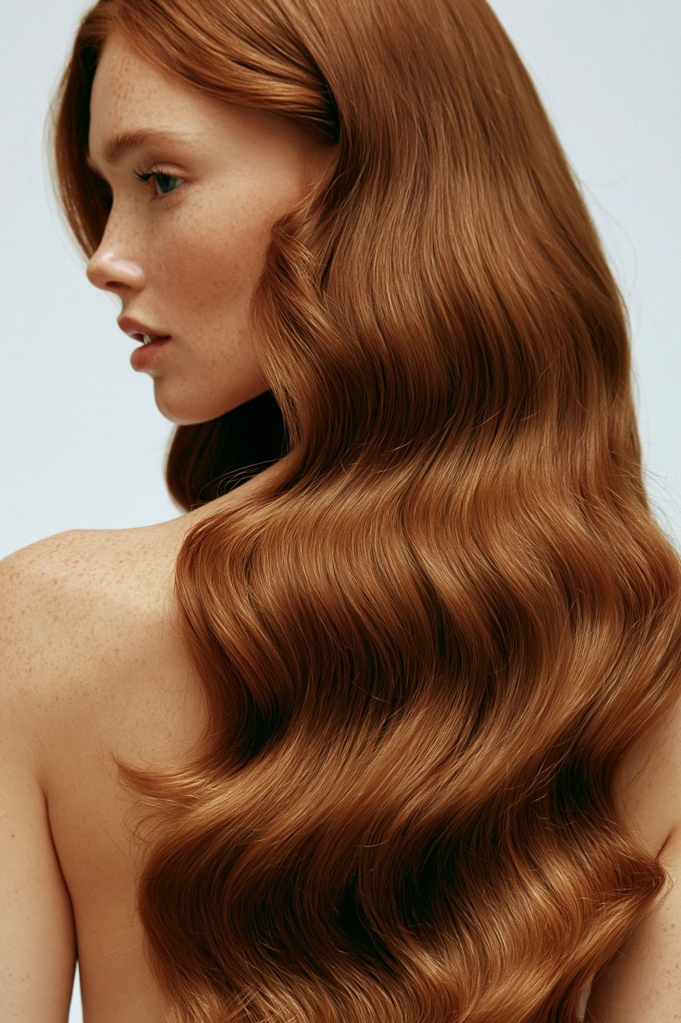 Red Hair Portrait Photography Poster. poster — photography art