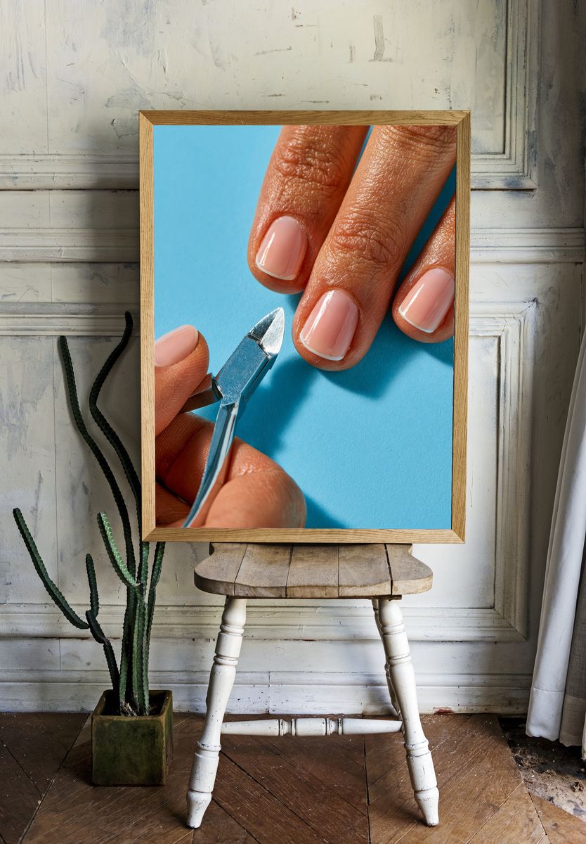 Manicure Close-Up Photography Poster. room preview