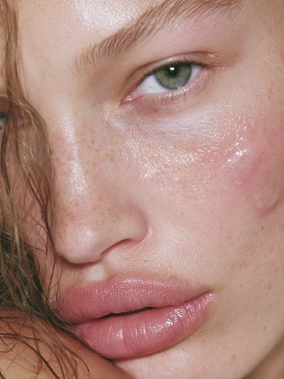 Freckled Portrait Photography Poster.