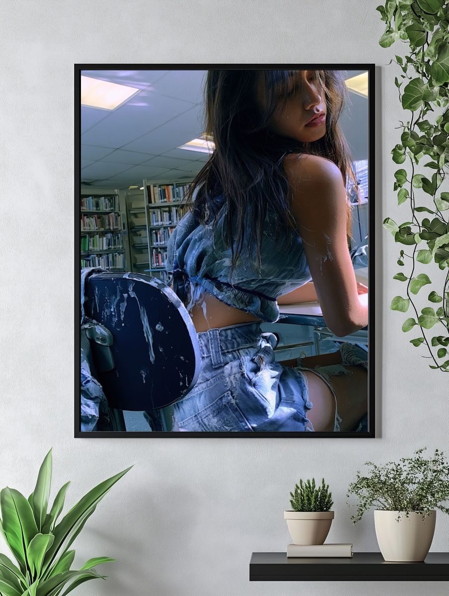 Library Portrait Photography Poster. — room view 4