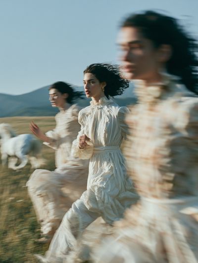 Running Women Fashion Poster. poster