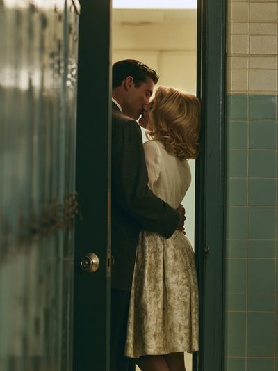 Retro Couple Kiss Photography Poster.