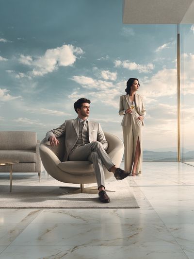 Luxury Penthouse Lifestyle Photography Poster. poster print