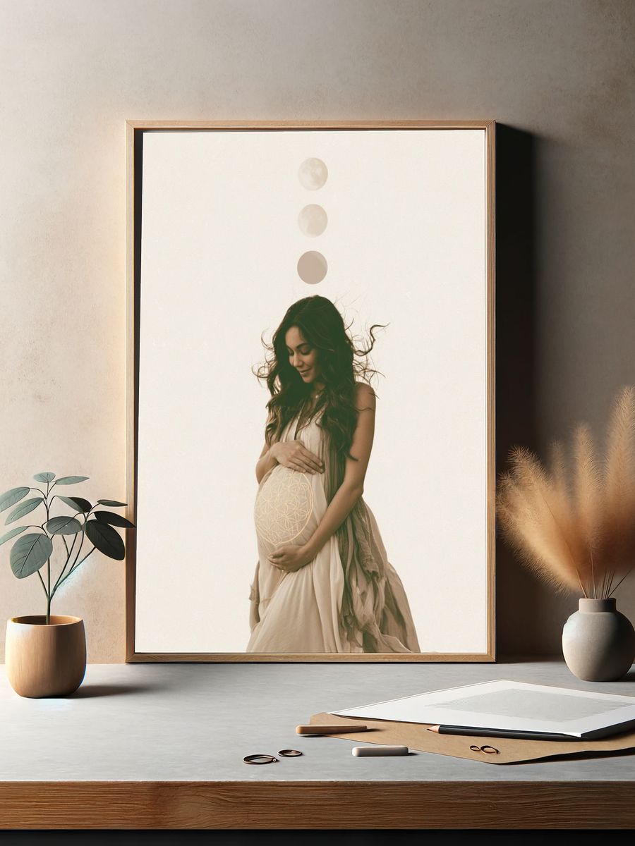 Dreamlike Portrait Photography Poster. — room view 2