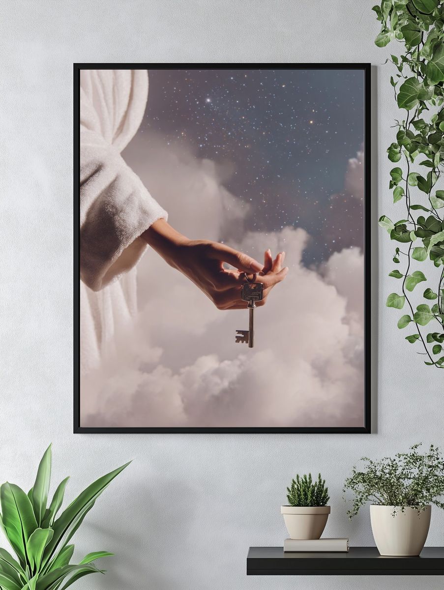 Celestial Key Dreamscape Print. — room view 4
