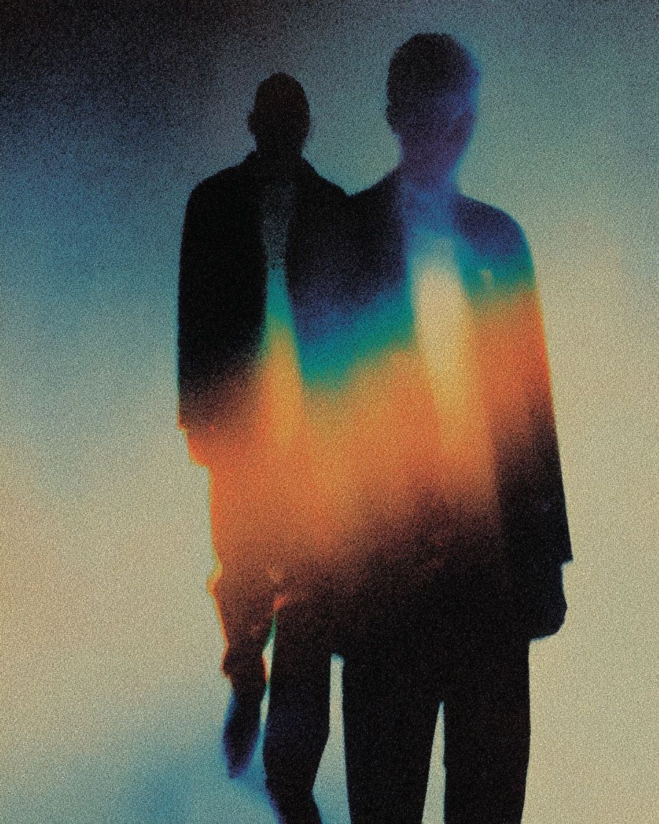 Prismatic Silhouettes Photography Poster. poster — photography art