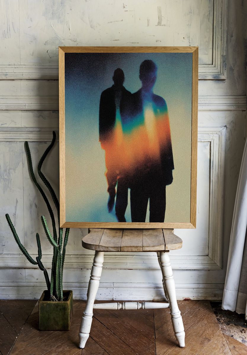 Prismatic Silhouettes Photography Poster. room preview