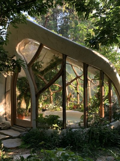 Forest Glass House Photography Poster.