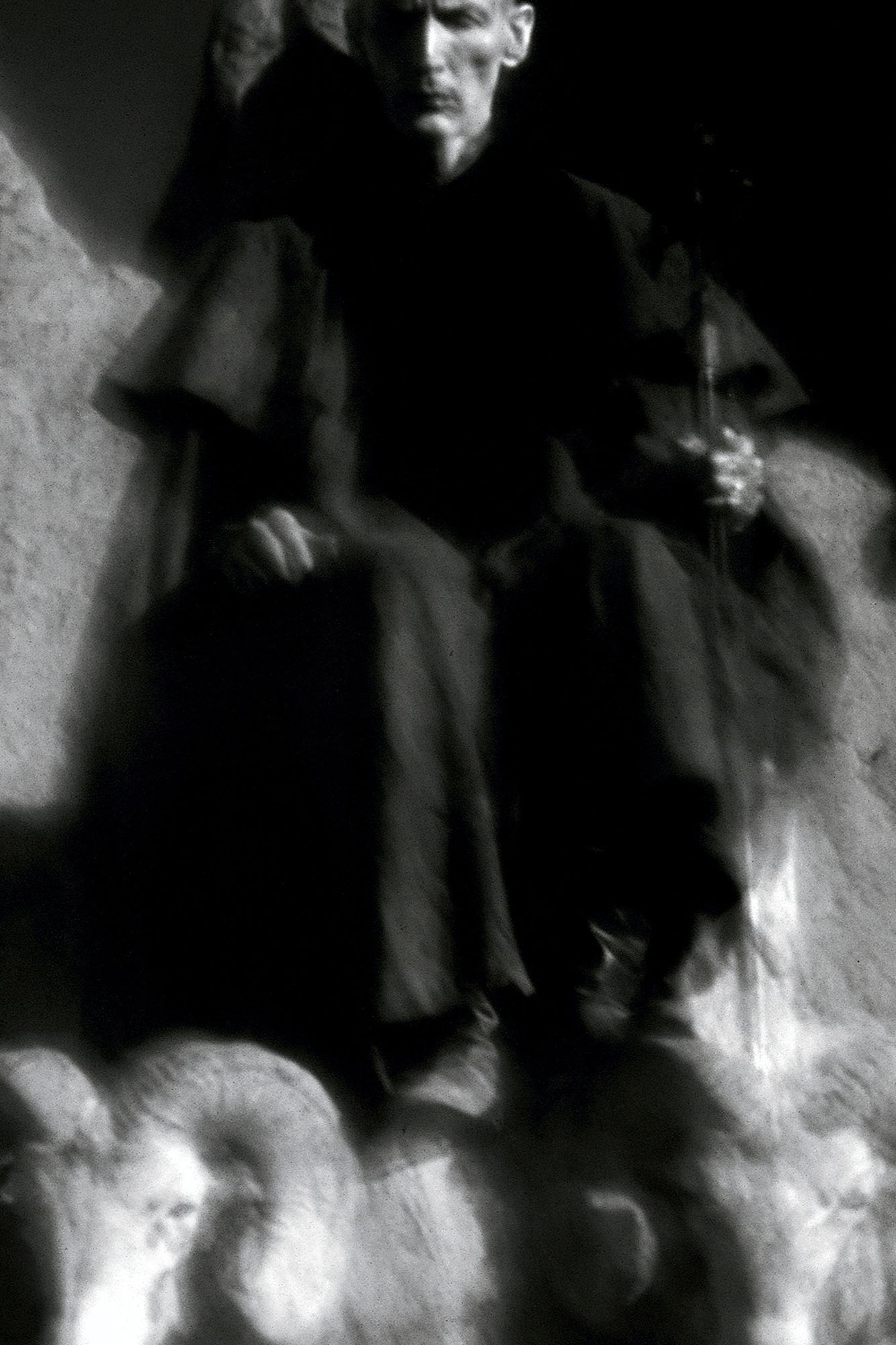 Ghostly Shepherd Portrait Print. poster — photography art