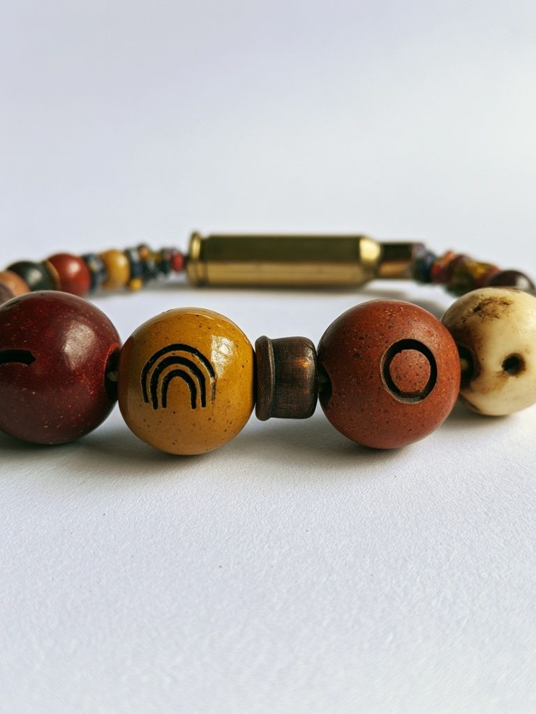 Boho Beaded Bracelet Photography Poster. poster — photography art