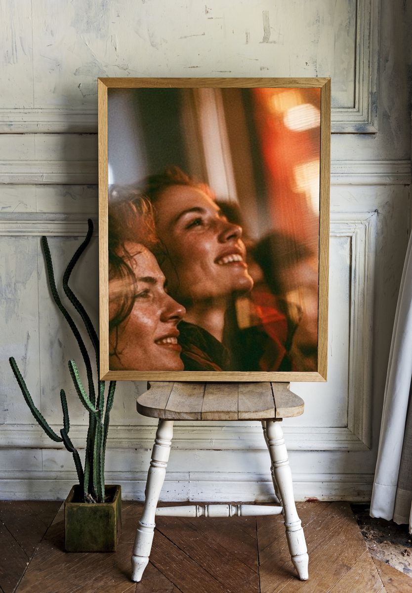 Concert Crowd Portrait Poster. room preview