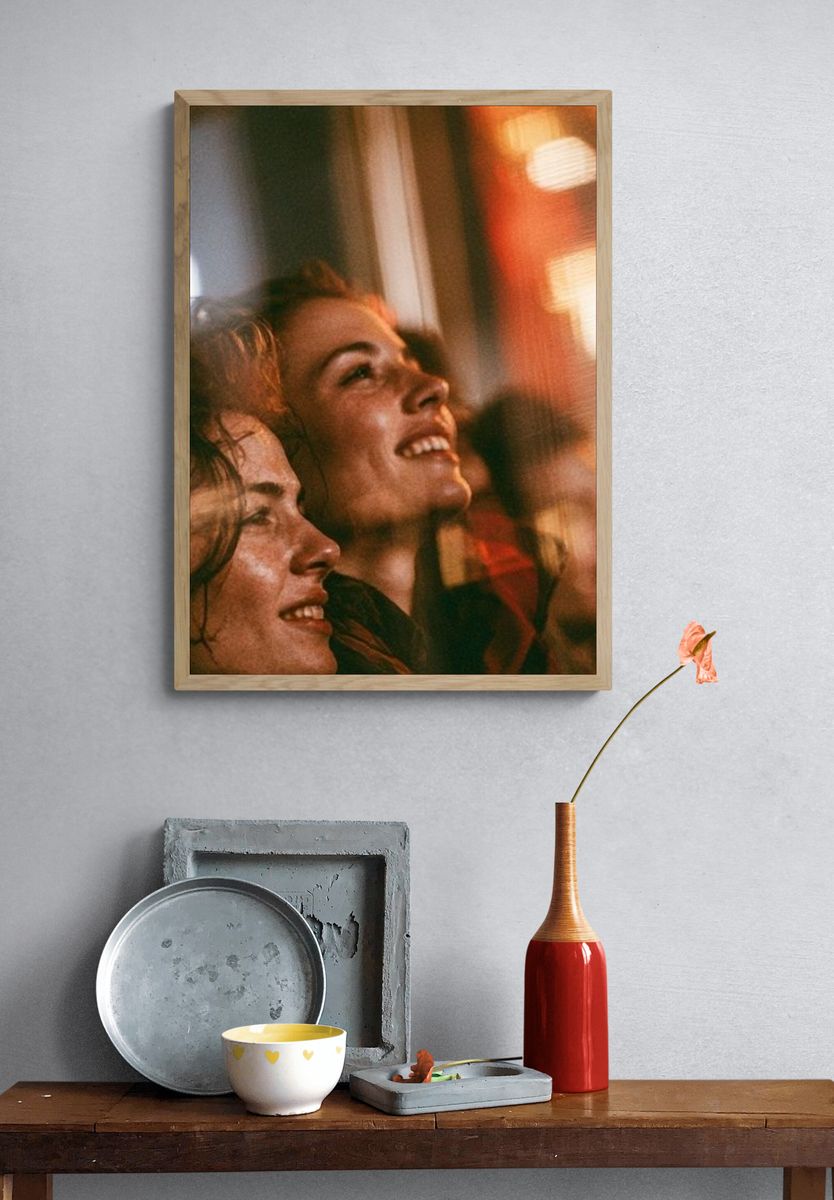 Concert Crowd Portrait Poster. — room view 3
