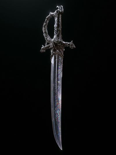 Crystal Dagger Photography Poster.