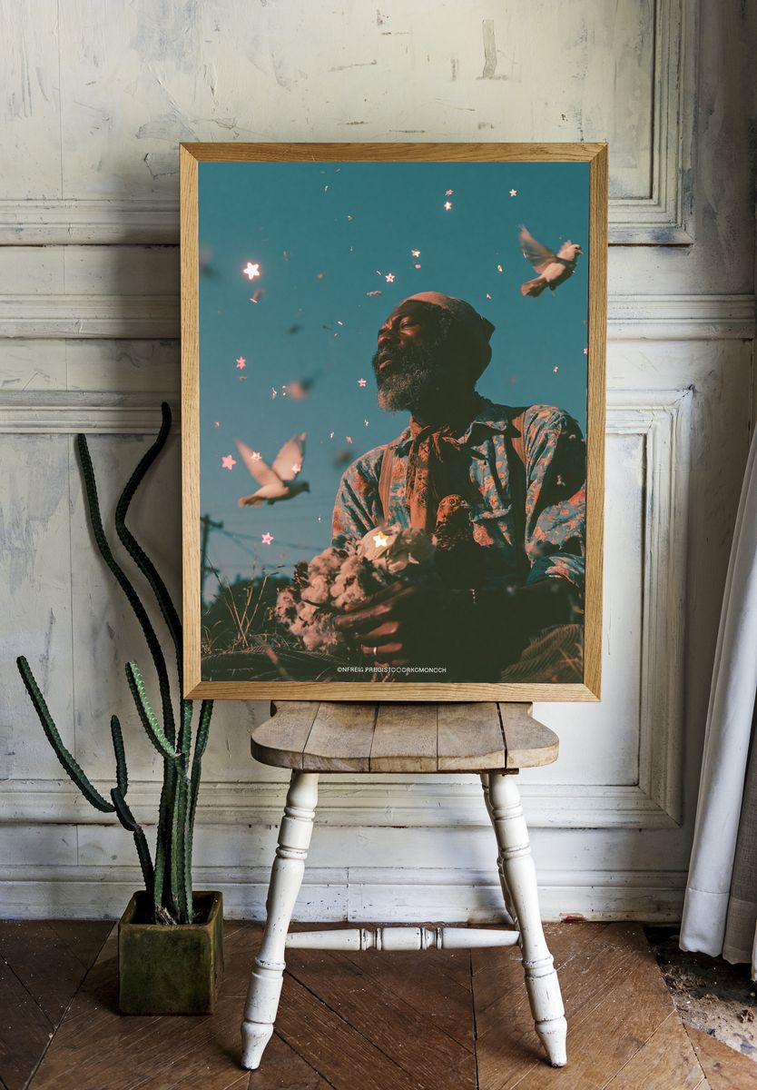 Dreamlike Portrait Photography Poster. — room view 1