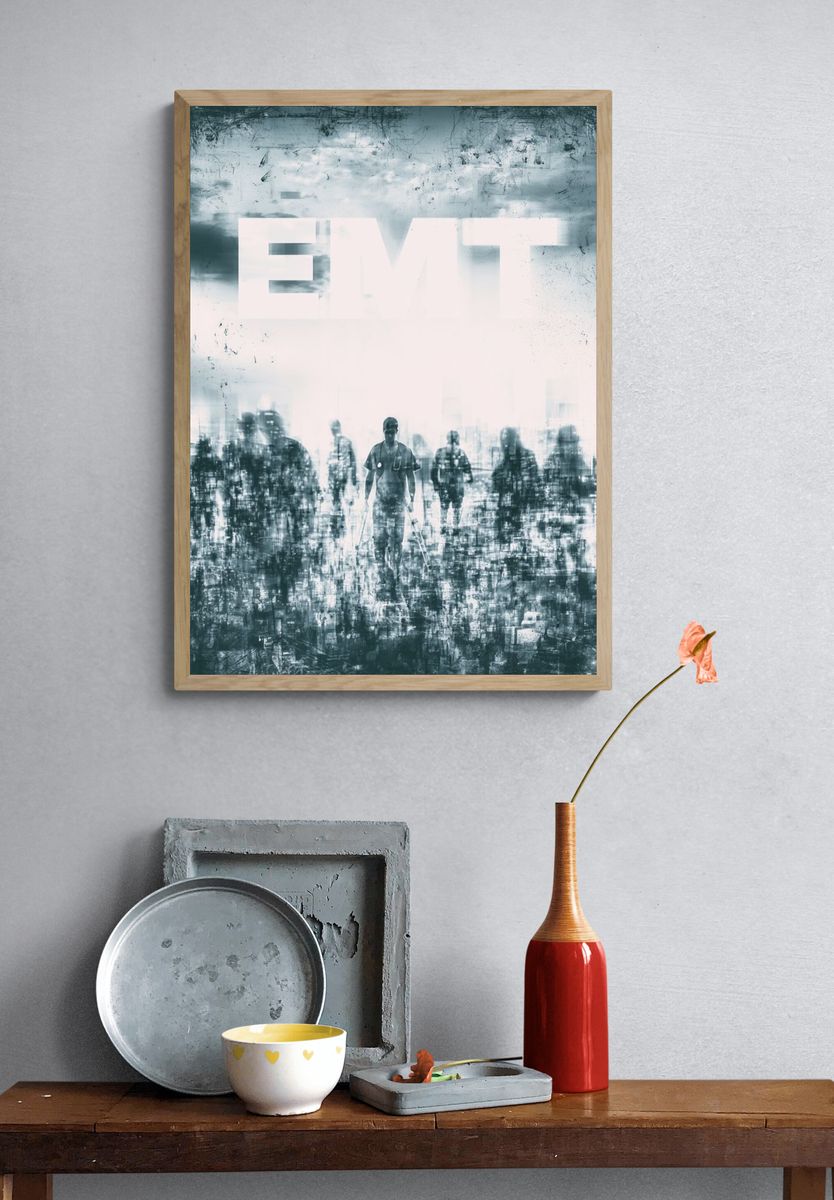 EMT Urban Rescue Poster. — room view 3