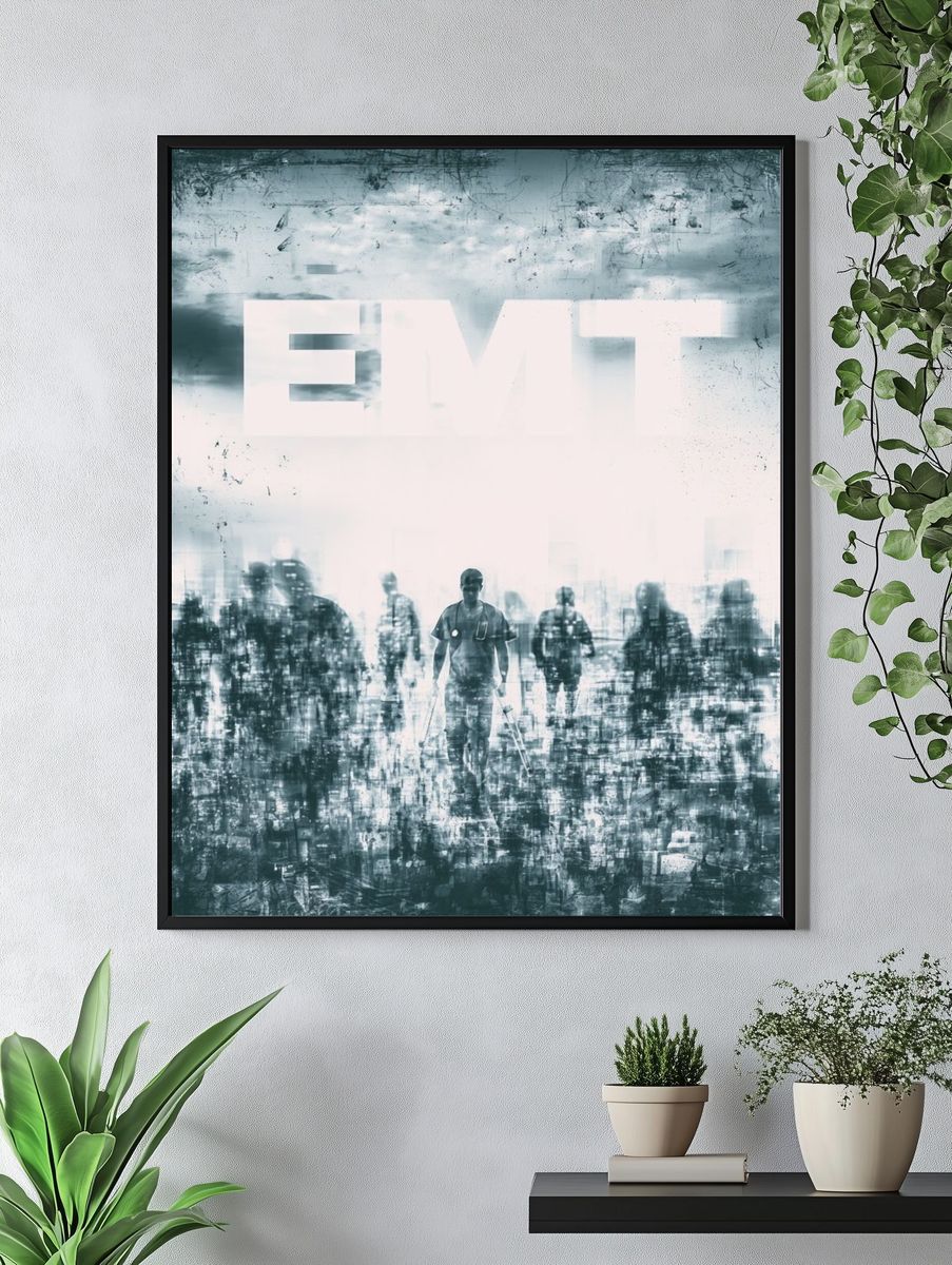 EMT Urban Rescue Poster. — room view 4
