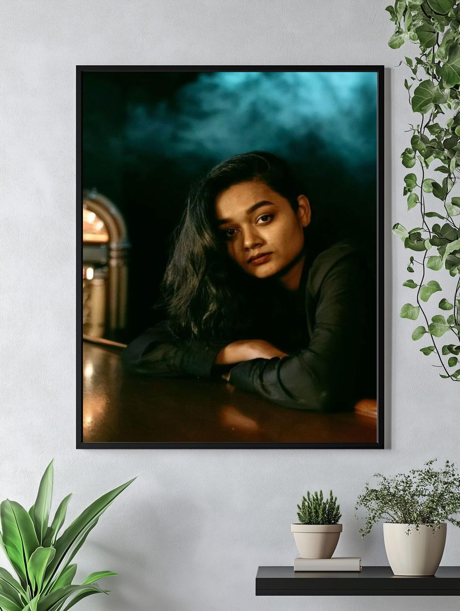 Moody Portrait Photography Poster. — room view 4