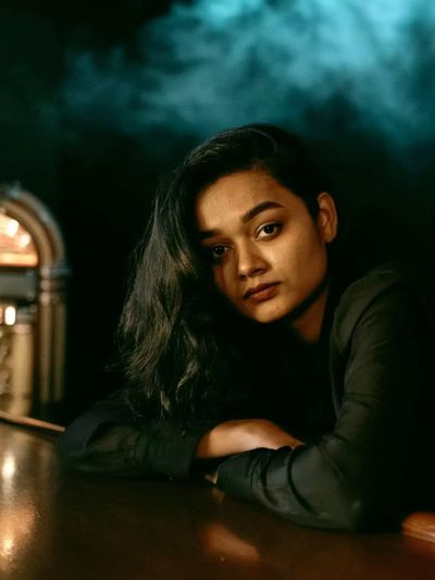 Moody Portrait Photography Poster.