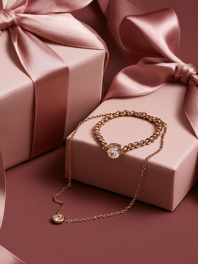 Luxury Gift Boxes Photography Poster. poster