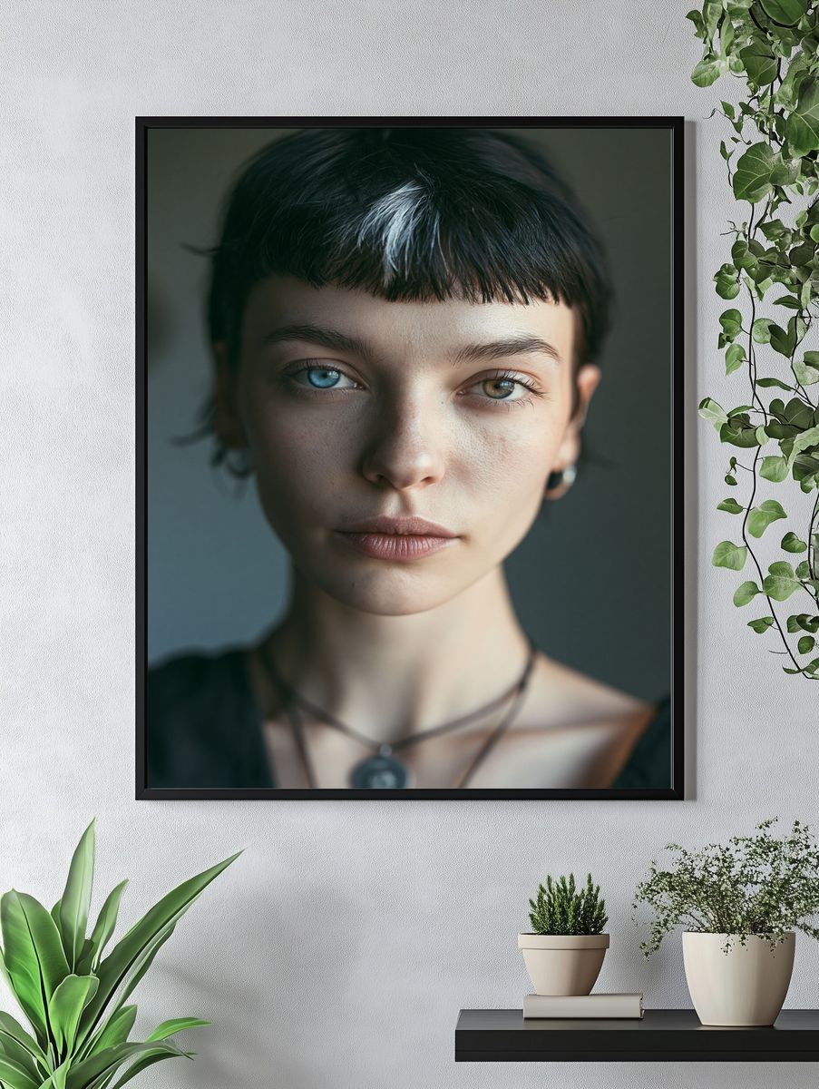 Anisocoria Portrait Photography Poster. — room view 4