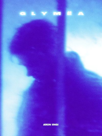 Glyméa Blue Portrait Poster.