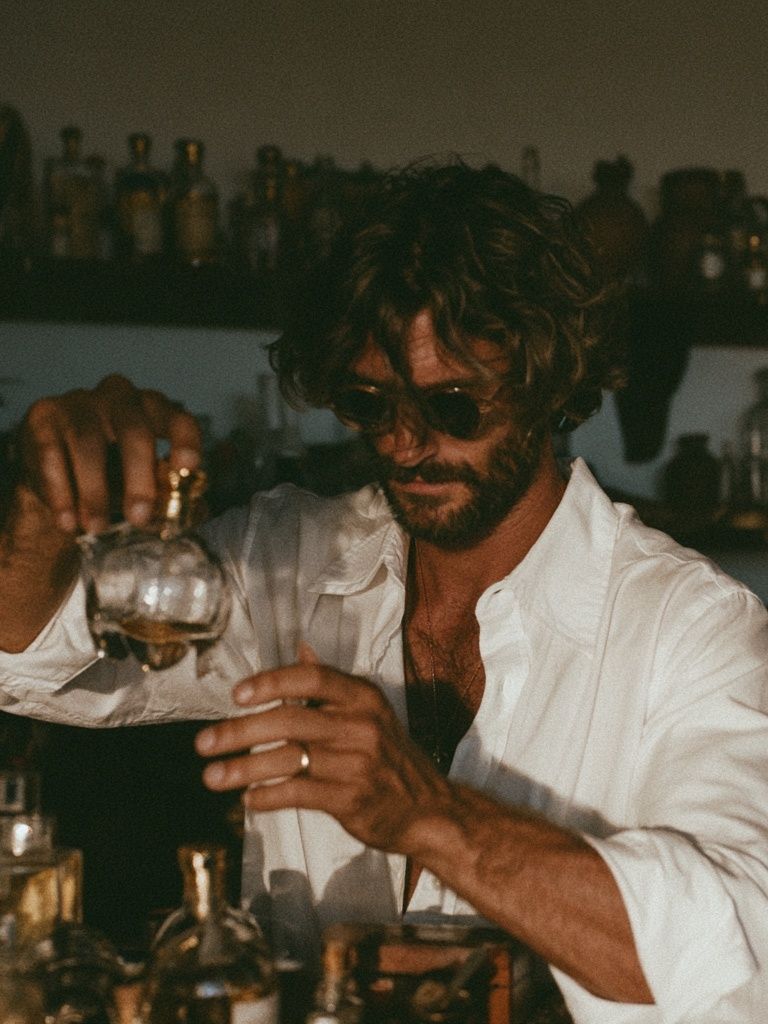 Cocktail Bartender Photography Poster. poster detail