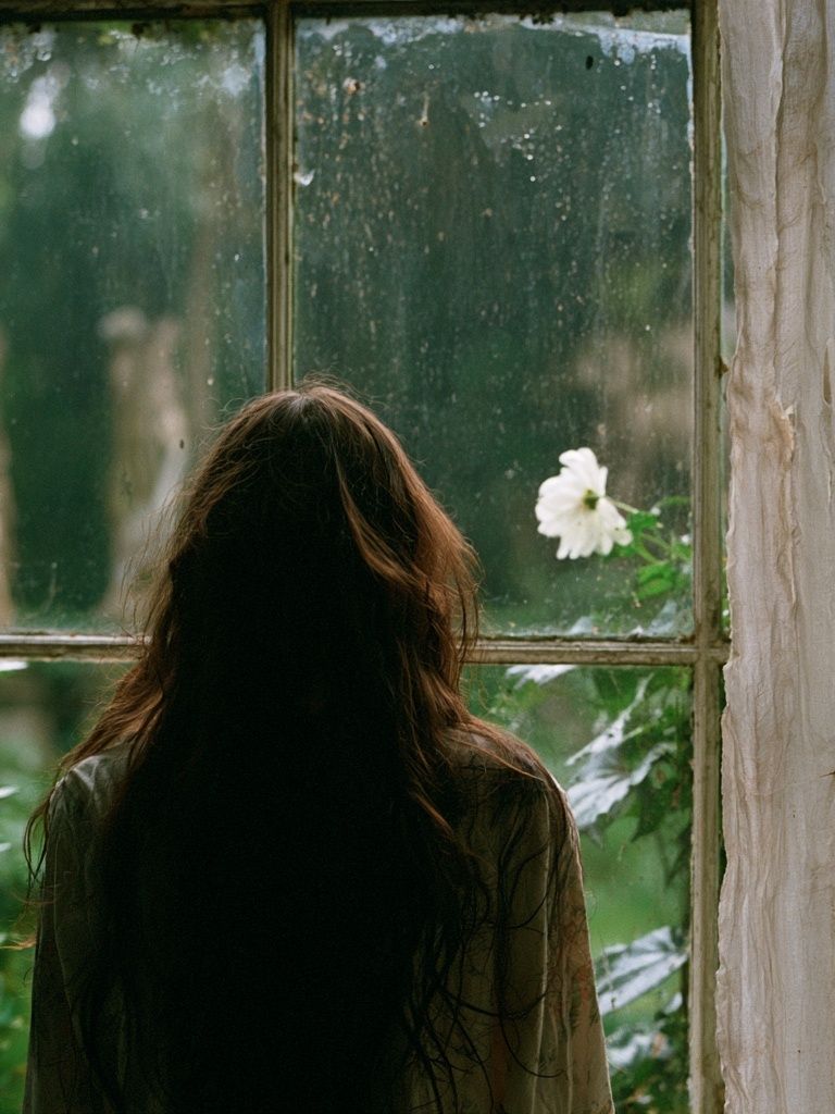 Window Silhouette Photography Poster. poster — photography art