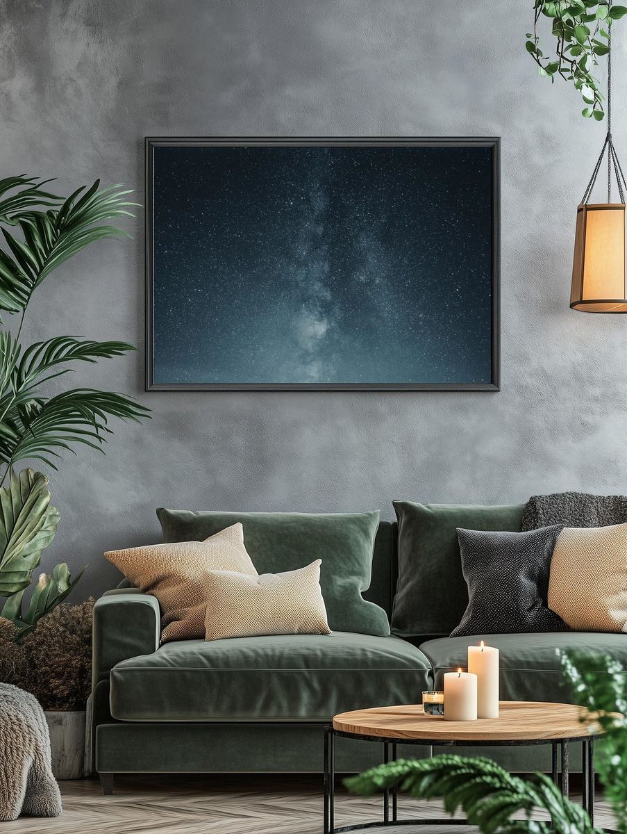 Beautiful milky way night sky. — room view 4