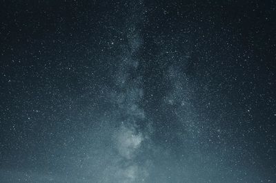 Beautiful milky way night sky.