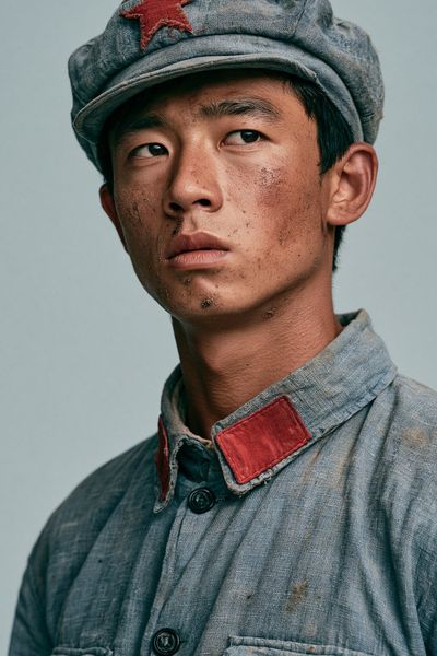 Young Soldier Portrait Photography Print.