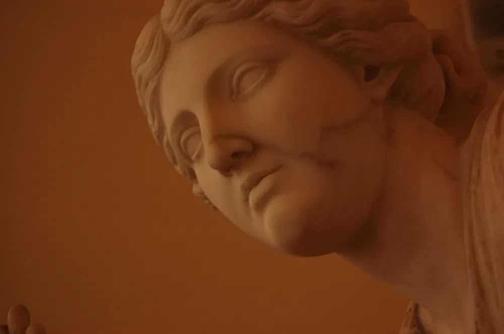Roman statue. poster — photography art